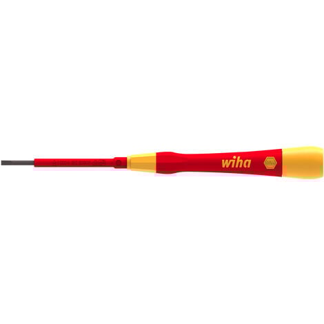 Wiha fine screwdriver PicoFinish® electric (42376) slotted 2.5 x 65 mm