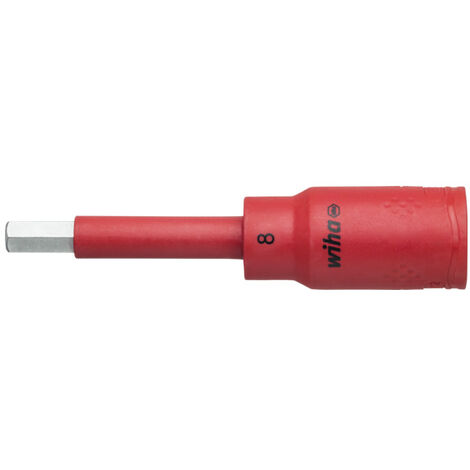 Wiha Inserto de llave de vaso aislado de hexágono exterior de 1/2" (43103)