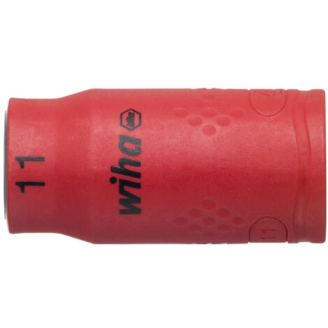 Wiha Inserto per chiave a tubo, isolato Esagono esterno 3/8" 11.0 mm (43067)