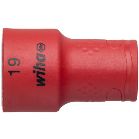 Wiha Inserto per chiave a tubo, isolato Esagono esterno 3/8" 19.0 mm (43074)