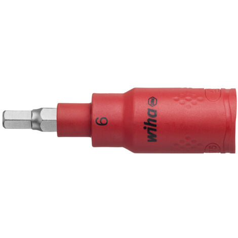 Wiha Inserto per chiave a tubo, isolato Esagono esterno 3/8" (43107)