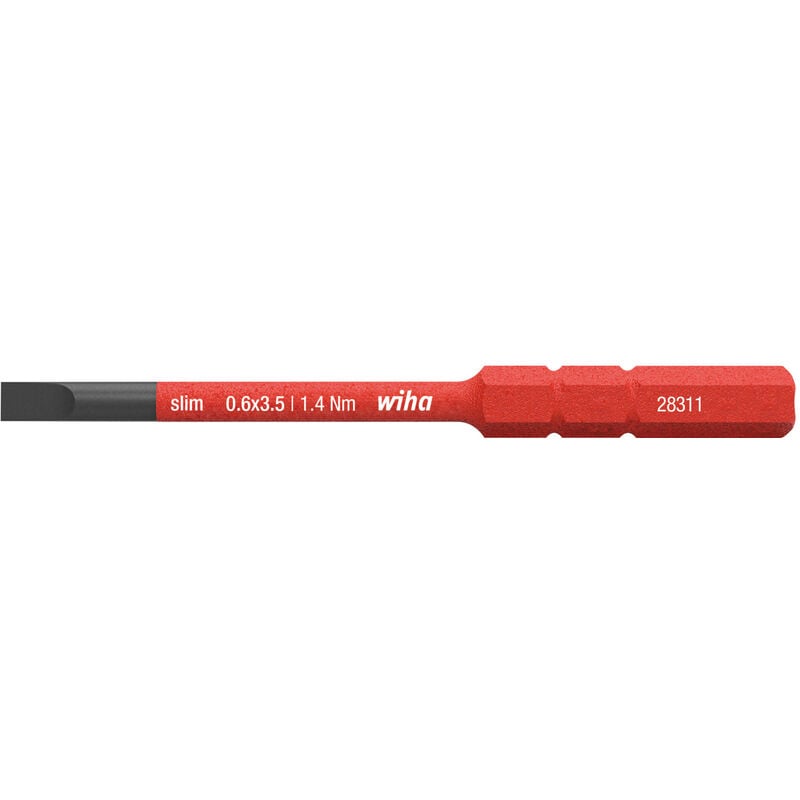 Wiha Inserto slimBit electric a taglio 3.5 mm x 75 mm (41159)
