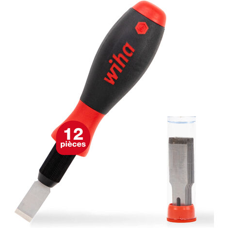 Wiha Jeu de grattoirs universels SoftFinish® 12 pcs  (26920)