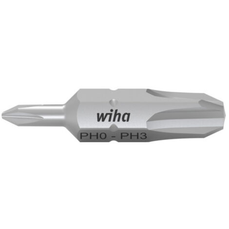 Wiha Jeu d'embouts double Phillips 10 pcs dans un coffret (43860)