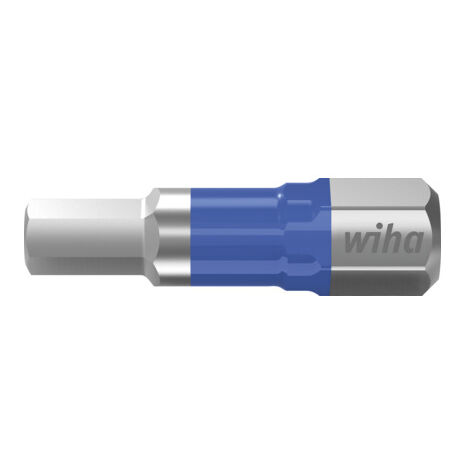 Wiha Jeu d'embouts T 25 mm Six pans (taille 5) 5 pcs 1/4" C6,3 dans un coffret (41613)