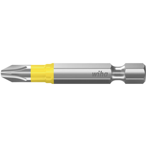 Wiha Jeu d'embouts Y 50 mm Phillips (PH2) 5 pcs 1/4" E6,3 dans un coffret (41625)