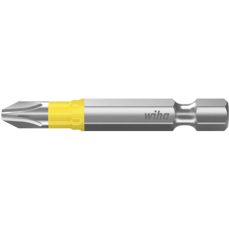 Wiha Juego de bits, bit Y de 50 mm Phillips (PH1), de 5 unid., de 1/4" E6,3 en caja (41624)