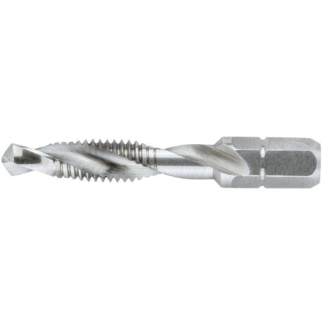 Wiha Kombigewindebohrer-Bit 1/4" M6 x 44 mm (27900)