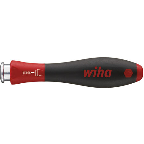 Wiha Manche de tournevis SoftFinish®-telescopic pour lame interchangeable SYSTEM 4 4.0 mm (30373)