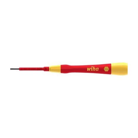 WIHA PICOFINISH® POUR ÉLECTRICIEN TOURNEVIS POUR VIS À FENTE LONGUEUR DE LA LAME: 65 MM 43181