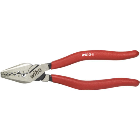 Wiha Pince à sertir pour embouts de câble Classic 180 mm (30066)