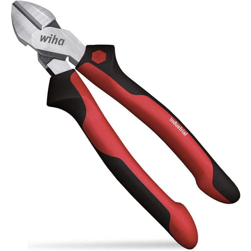 Wiha - Pince coupante diagonale Industrial avec DynamicJoint® 180 mm, 7' (43461)