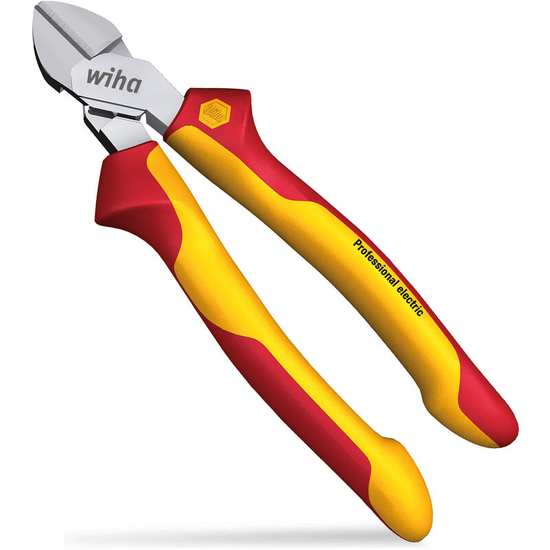 Wiha Professional electric Diagonal Cutters with DynamicJoint® 160mm 43458