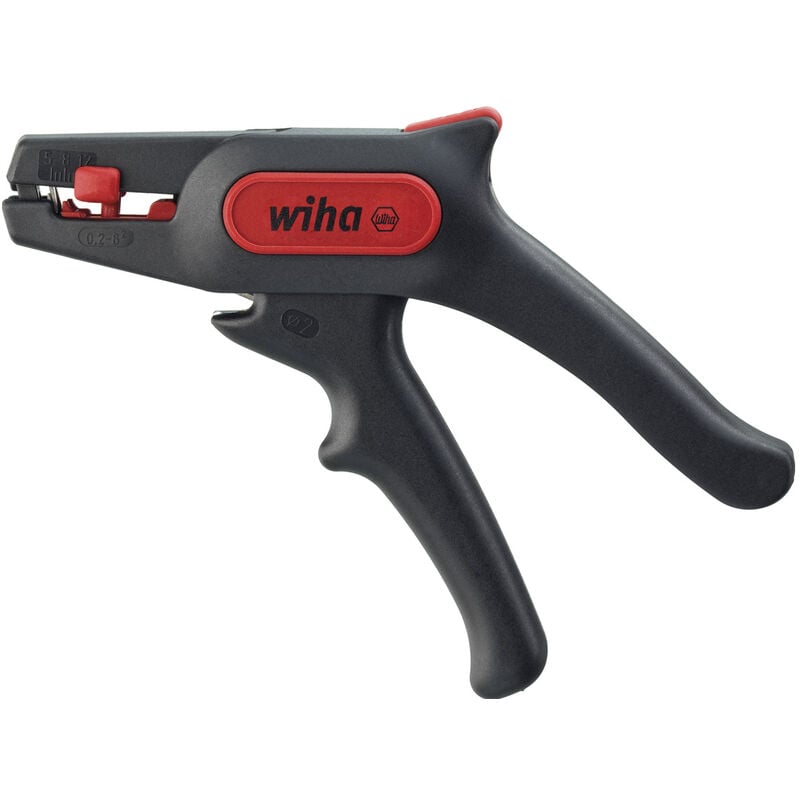 Outil de dénudage automatique jusqu'à 6 mm² 190 mm, 7 1/2' (44617) - Wiha