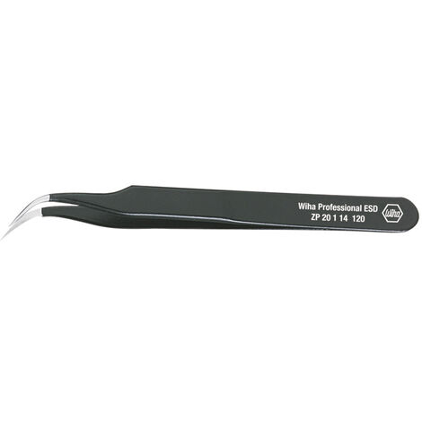 Wiha Pincette de précision Professional ESD Type 7a 120 mm (32335)