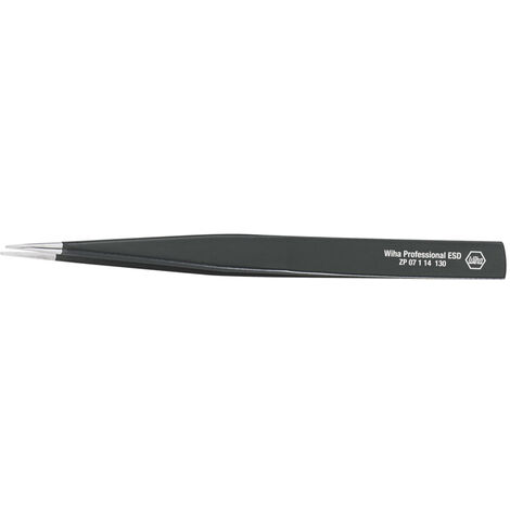 Wiha Pincette de précision Professional ESD Type PSF 130 mm (32325)