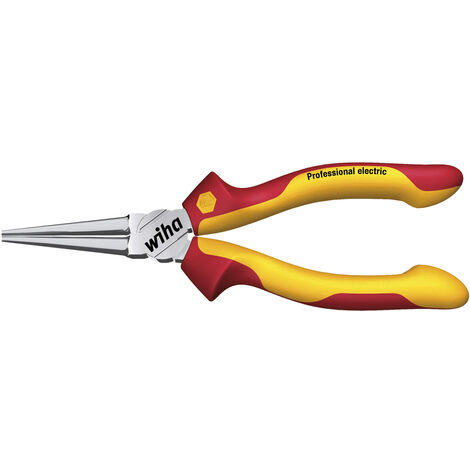 Wiha Pinza a becchi tondi Langbeck Professional electric 160 mm, 6 1/2" (26735)