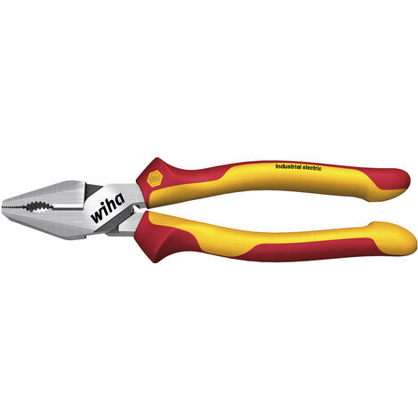 Wiha Pinza universale a grande effetto Industrial electric con DynamicJoint® e OptiGrip In blister 225 mm, 9" (35465)