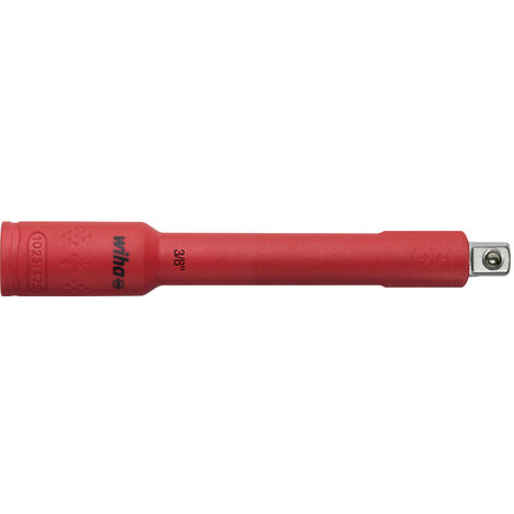 Wiha Prolunga isolata 3/8" per inserti per chiave a tubo, isolato 125 mm (43057)