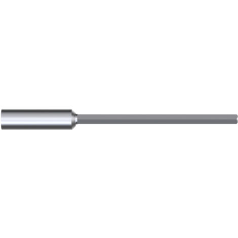 Wiha Rallonge 100 mm pour micro-embouts forme 4 mm et Tournevis de précision ESD 4.0 mm, 4.0 mm (40663)