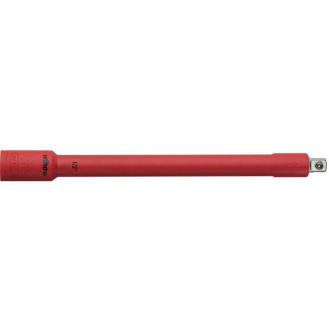 Wiha Rallonge isolée 1/2" pour douilles pour clé à douille, isolé 250 mm (43056)
