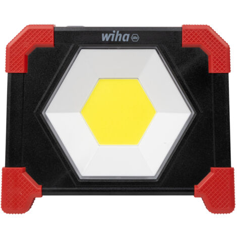 Wiha SB490FL01 Faretto da cantiere alimentato a batteria 3000 lm 45698