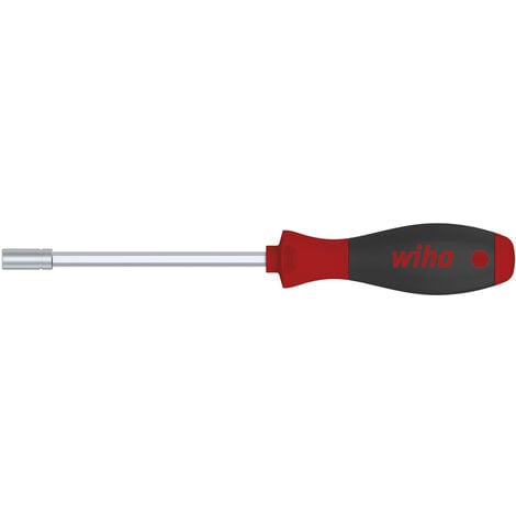 Wiha Schraubendreher mit Bithalter SoftFinish® magnetisch 1/4" 125 mm (01475)