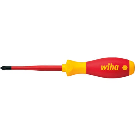 Wiha Schraubendreher SoftFinish® electric slimFix Pozidriv PZ2 x 100 mm (35396)