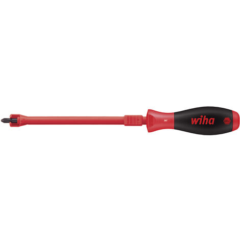 Wiha Schraubendreher SoftFinish® Phillips mit Festhaltefunktion PH2 x 175 mm (32405)
