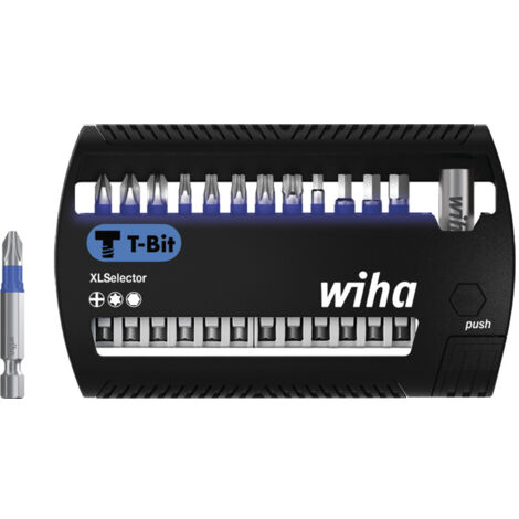 Wiha Set di inserti XLSelector inserto T 50 mm Phillips, TORX®, esagonale 13 pz. 1/4" E6,3 (41831)