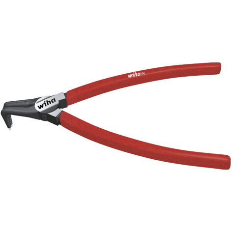 Wiha Sicherungsringzange Classic mit MagicTips® für Aussenringe (Wellen) mit abgewinkelter Form A 31, 240 mm (34706)
