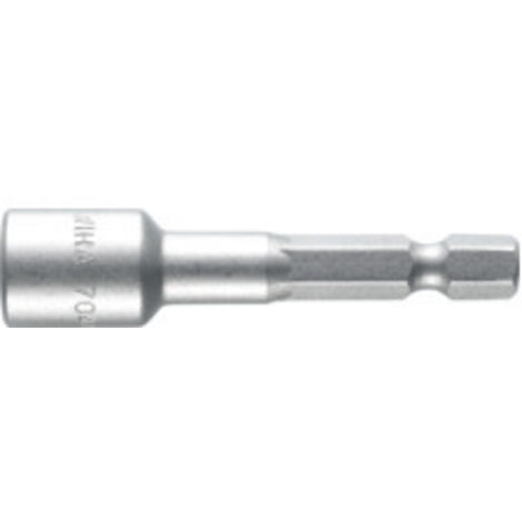 Wiha Steckschlüsseleinsatz 55 mm Außensechskant 1/4" E6,3 7,0 mm (04511)