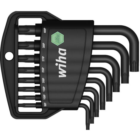 Wiha Stiftschlüssel Set im Classic Halter TORX PLUS® 8-tlg schwarzoxidiert (36459)