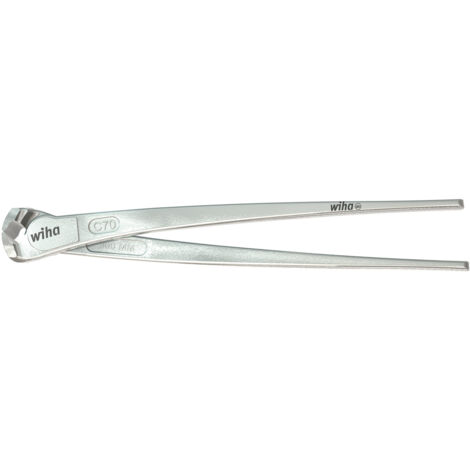 Wiha Tenailles russes grande capacité Classic Plus sans poignées isolées 300 mm, 12" (40713)
