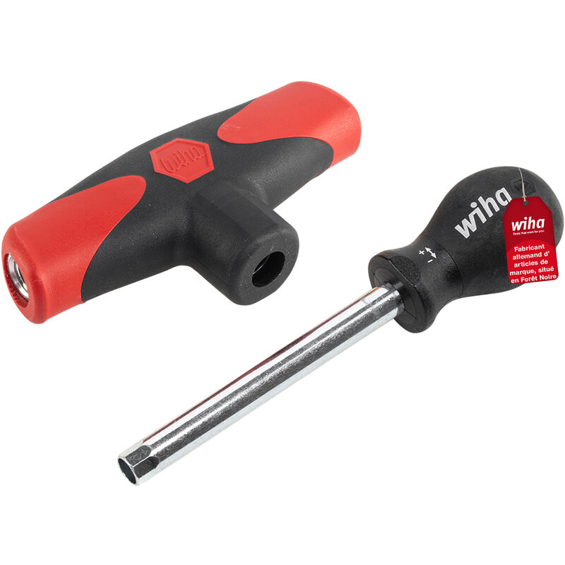 Wiha - Tournevis dynamométrique avec manche en t TorqueVario®-S t 5-14 Nm couple limité à réglage variable 5 - 14 (29233)