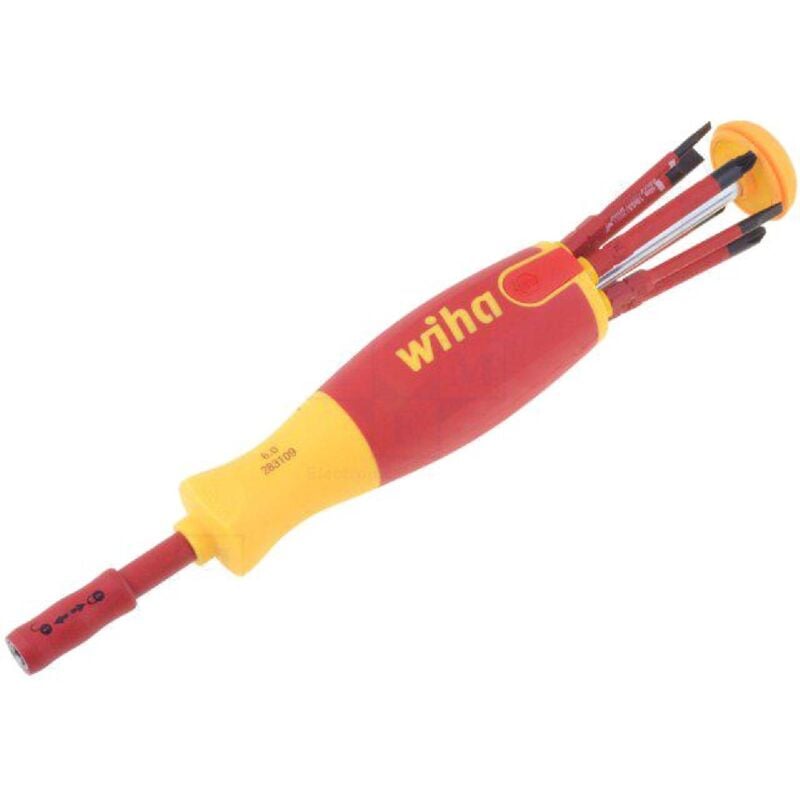 Adnauto - wiha - Tournevis a embout isole avec 6pc 75mm - 1kVAC