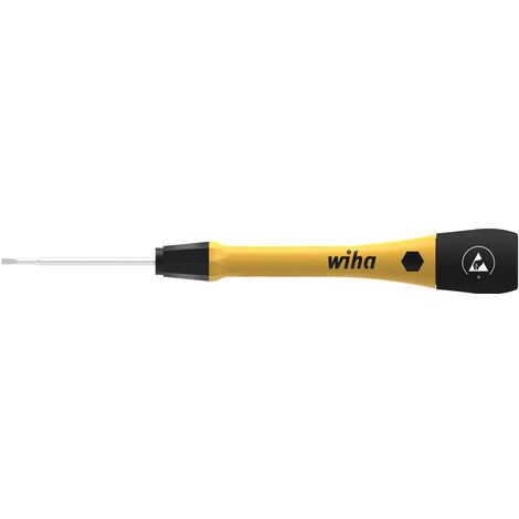 Wiha Tournevis de précision PicoFinish® ESD Fente 3.0 mm x 50 mm (43672)