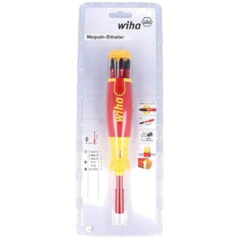 WIHA - tournevis isole a embouts 6pcs