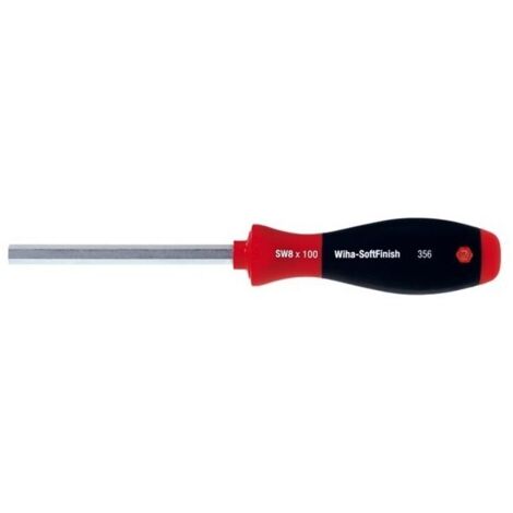 Wiha - tournevis six pans softfinish® - 4 0 x 75mm