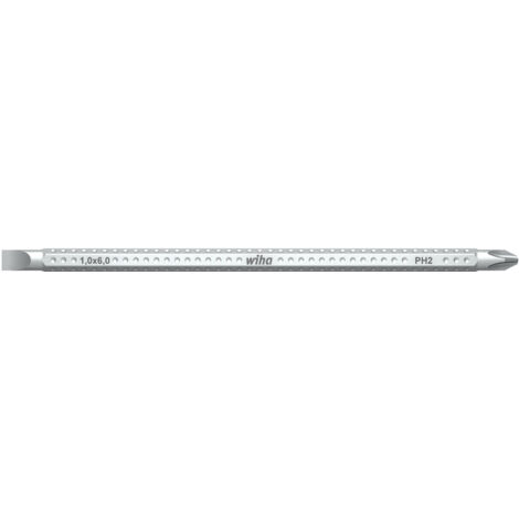 Wiha Varilla intercambiable SYSTEM 6 ranurado, Phillips 6.0 mm, PH2, 150 mm (00666)