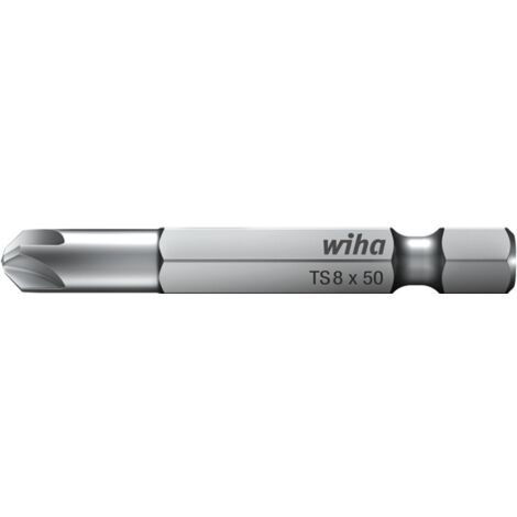 Wiha ZOT-Torsions-Bit, Torq-Set, Form E 6,3 (7049 ZOT TS) 5 x 90 mm