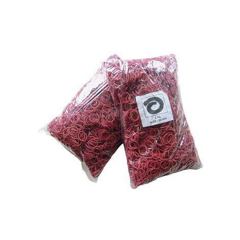 WIHEDÜ Gummiring 500.016 20mm rot 1.000g