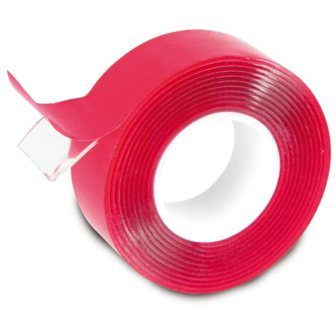 WIKO Doppelseitiges Klebeband PowerZip, 19 mm, 1,5 m