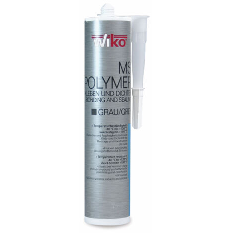 WIKO MS Polymer Kleb-/Dichtstoff, 290 ml, grau