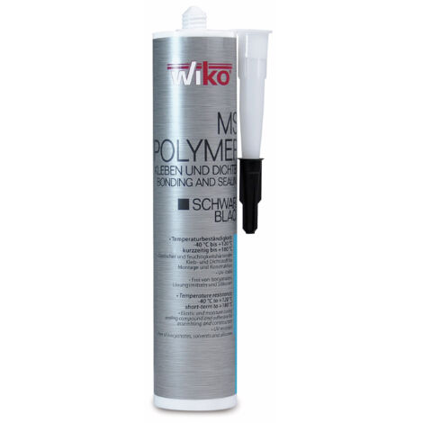 WIKO MS Polymer Kleb-/Dichtstoff, 290 ml, schwarz