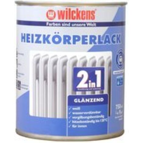 Wilckens Heizkörperlack 2in1 Weiß glänzend 0,375l 10493200030