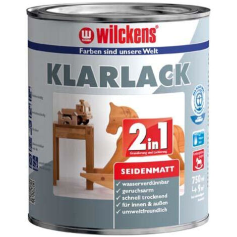 Wilckens Klarlack 2in1 seidenmatt 0,375l 12400000030