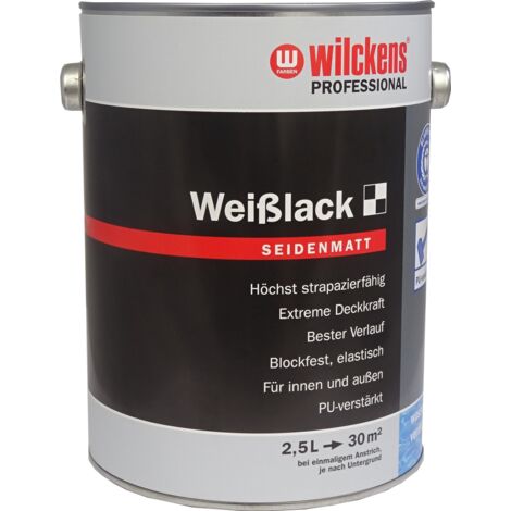 Wilckens Professional Weißlack seidenmatt 2,5l 17791103080