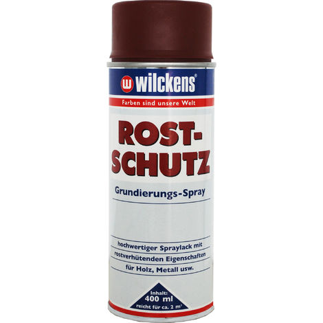 WILCKENS Rostschutz Grundierungs-Spray 400ml rotbraun&nbsp16100500140