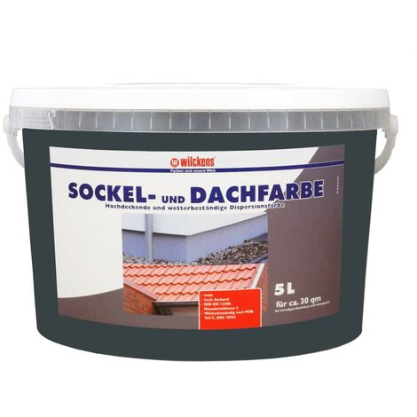 Wilckens Sockel- & Dachfarbe anthrazit 5 L&nbsp13371600090